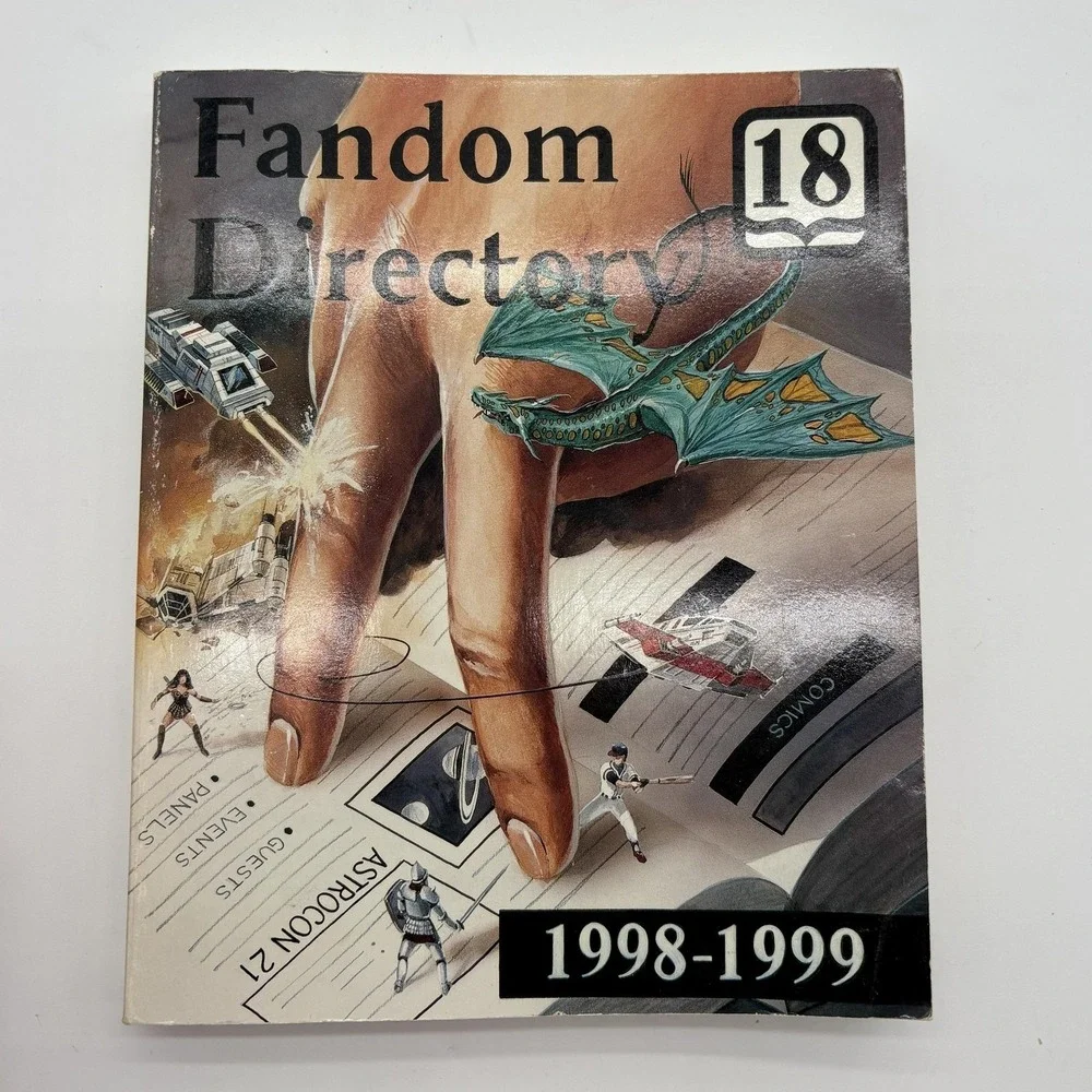 Vintage Fandom Directory 18 1998-99 Sci-Fi Fantasy TV Movie Fan Convention Guide